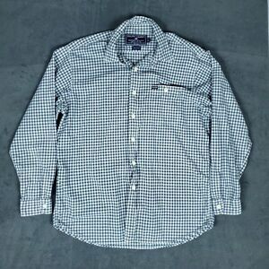 Vtg 90s Polo Sport Ralph Lauren Sportsman Shirt Mens Large Plaid Chest Pocket